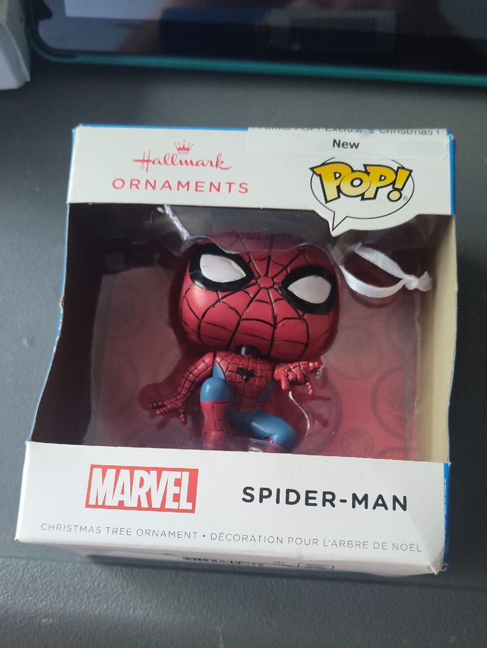Hallmark Marvel Spider-Man Pop! Red and Blue Ornament